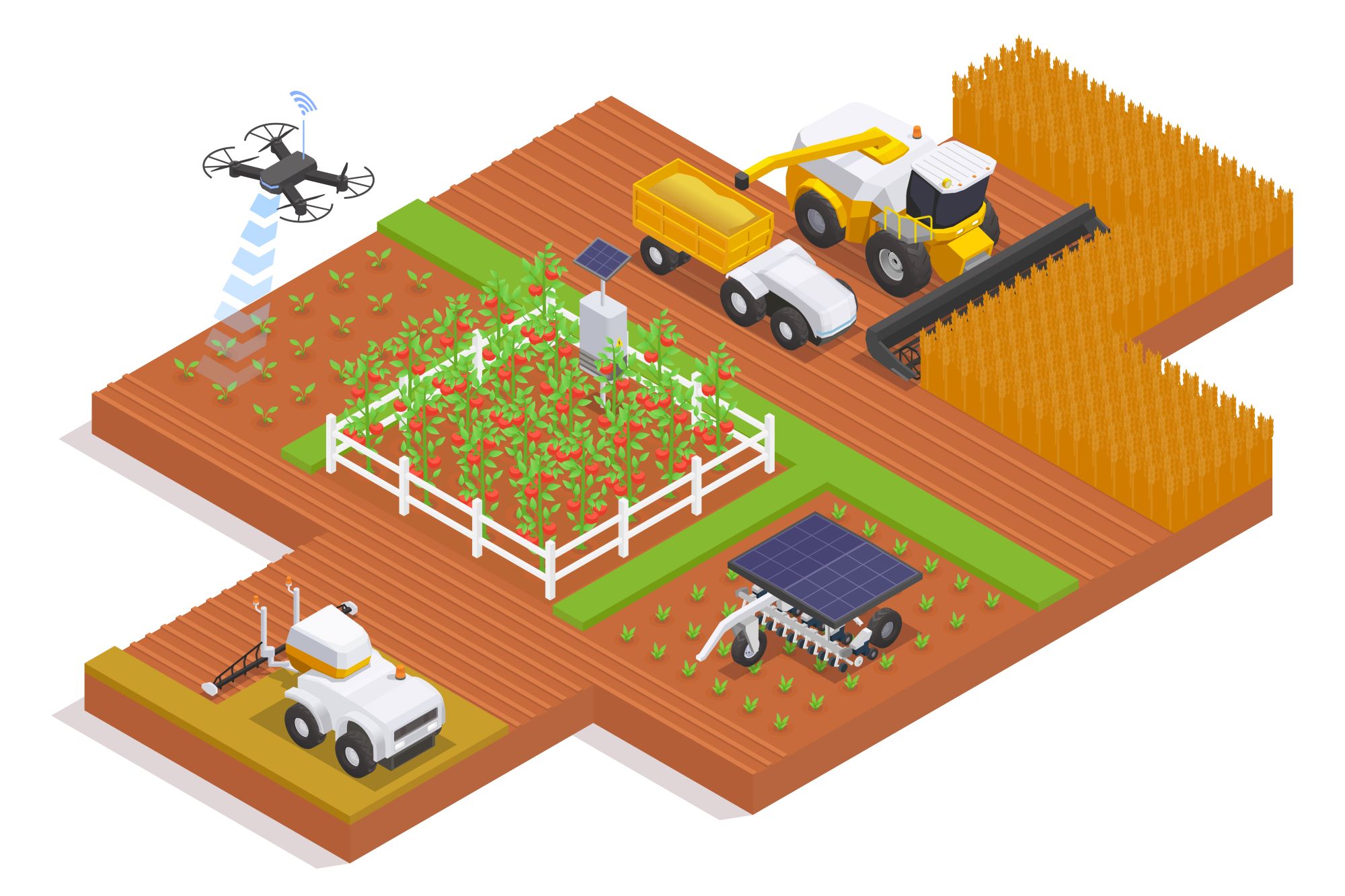 Cómo la Tecnología Está Transformando la Industria de la Agricultura Sostenible