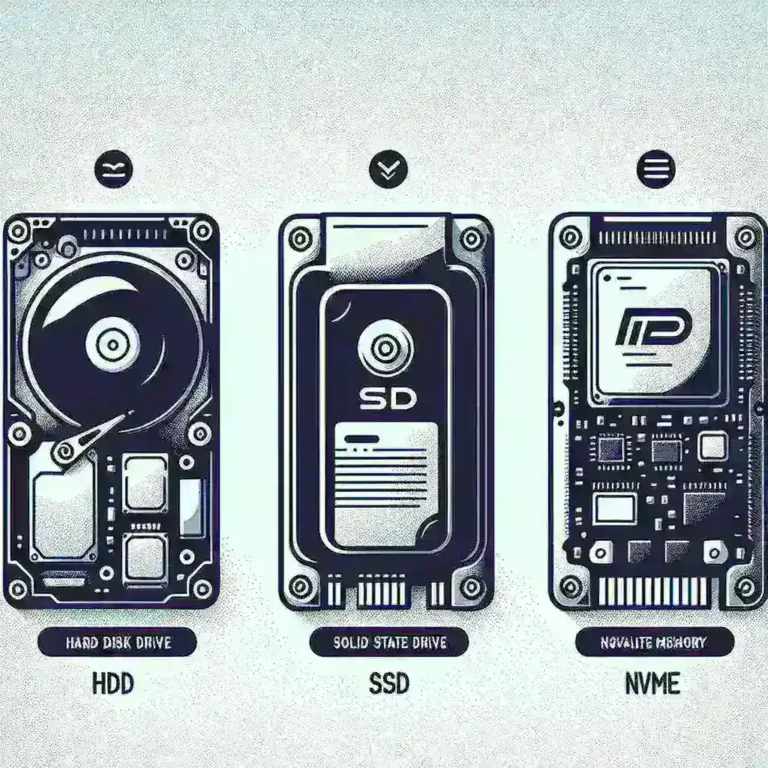 Comparación de Almacenamiento Externo: HDD vs SSD vs NVMe