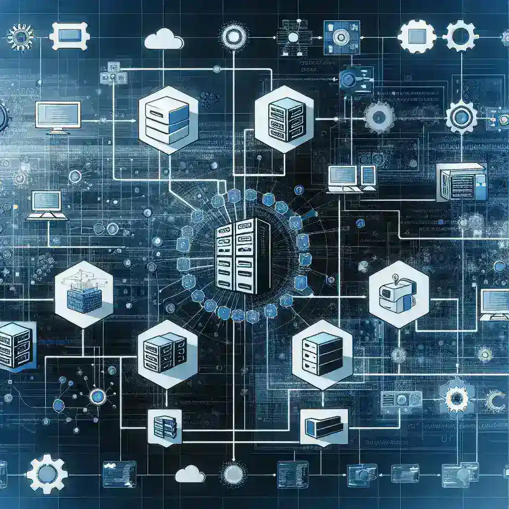 "Diagrama ilustrativo de plataformas para supervisar integraciones entre sistemas, destacando herramientas y técnicas para optimizar la infraestructura tecnológica en empresas."